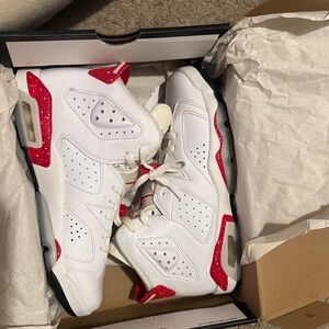 Air jordan 6 Retro Gs red oreo